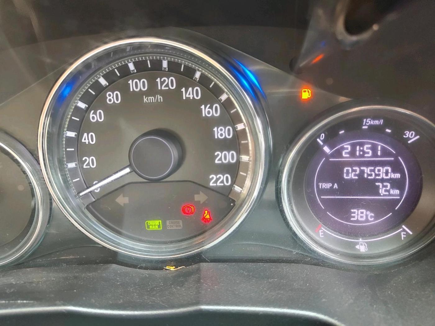 2018 Honda City 1.5L I-VTEC SV EDGE EDITION, Petrol, Manual, 27,590 km, interior