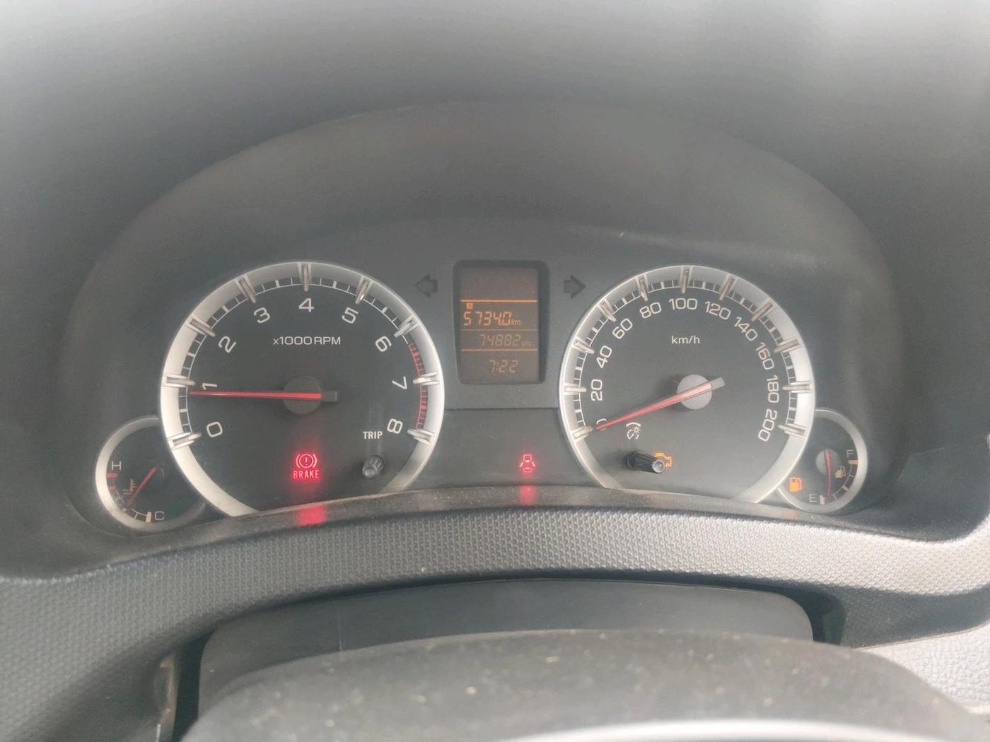 2011 Maruti Swift VXI, Petrol, Manual, 74,882 km, interior