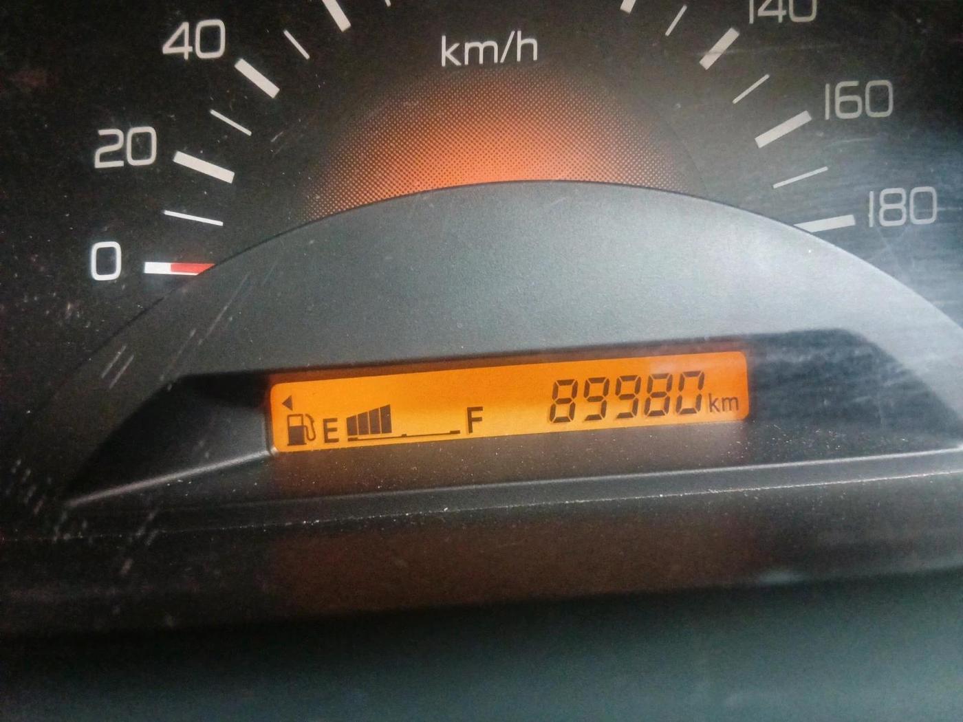 2012 Maruti Wagon R 1.0 LXI CNG, CNG, Manual, 89,980 km, interior