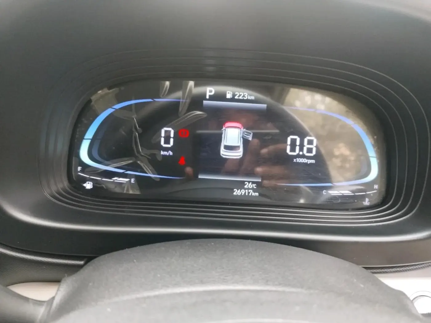 2022 Hyundai VENUE SX (O) 1.0 TURBO DCT, Petrol, Automatic, 26,917 km, interior