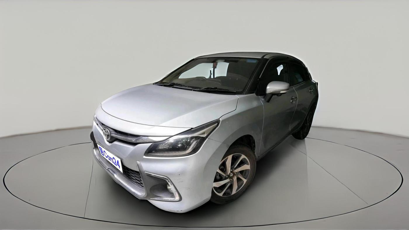 2023 Toyota Glanza V AMT, Petrol, Automatic, 66,223 km, exterior