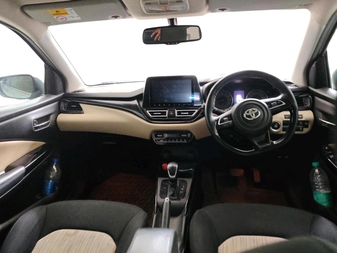 2023 Toyota Glanza V AMT, Petrol, Automatic, 66,223 km, interior
