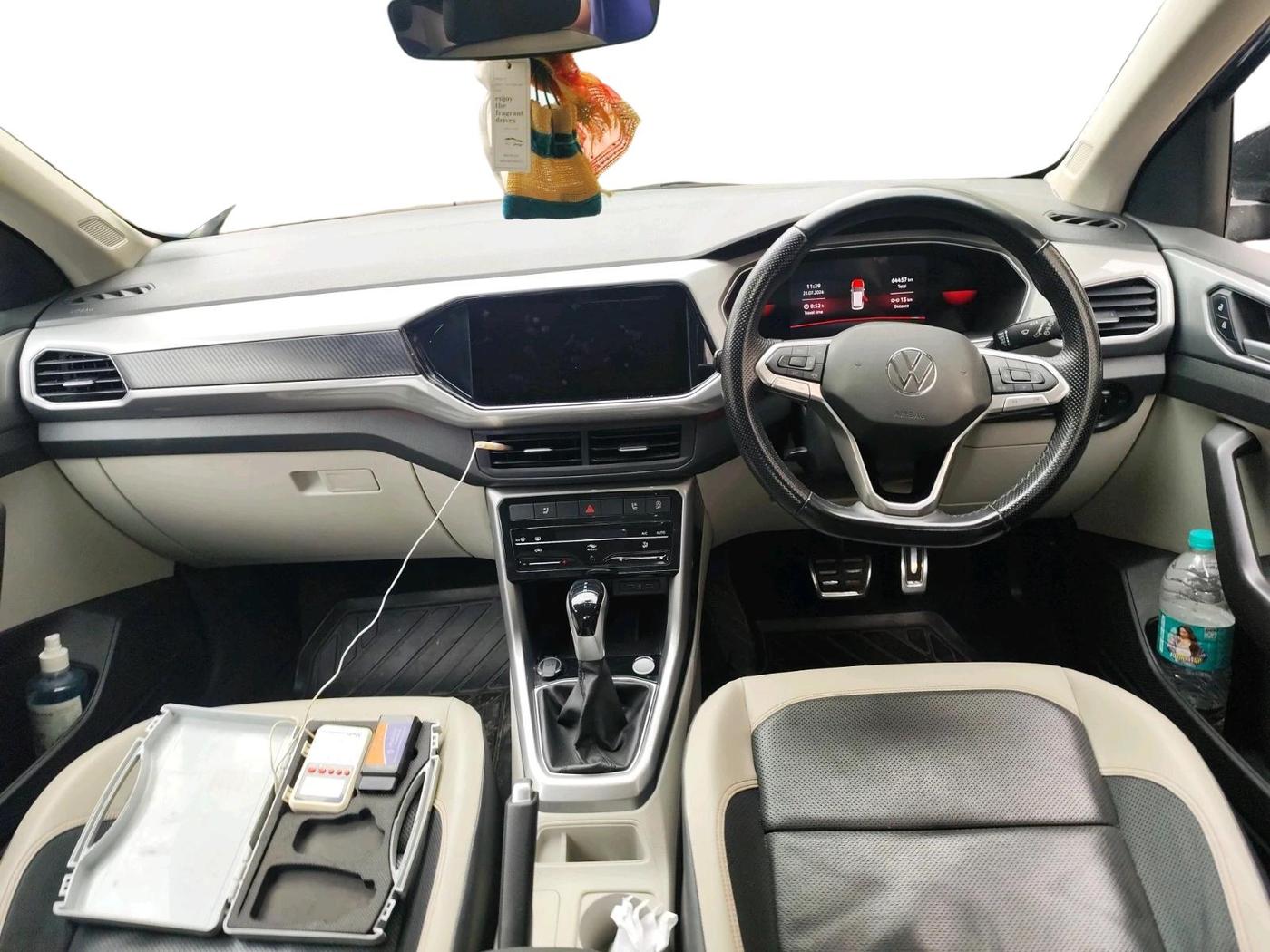 2023 Volkswagen TAIGUN GT PLUS 1.5 TSI DSG, Petrol, Automatic, 64,457 km, interior