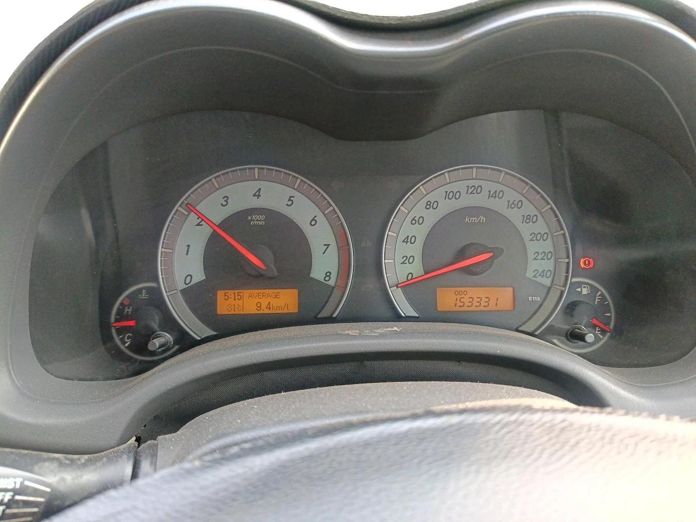 2013 Toyota Corolla Altis G PETROL, Petrol, Manual, 1,83,989 km, interior
