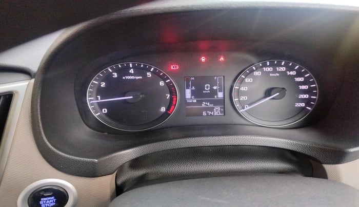 2016 Hyundai Creta SX PLUS 1.6 PETROL, Petrol, Manual, 67,430 km, interior