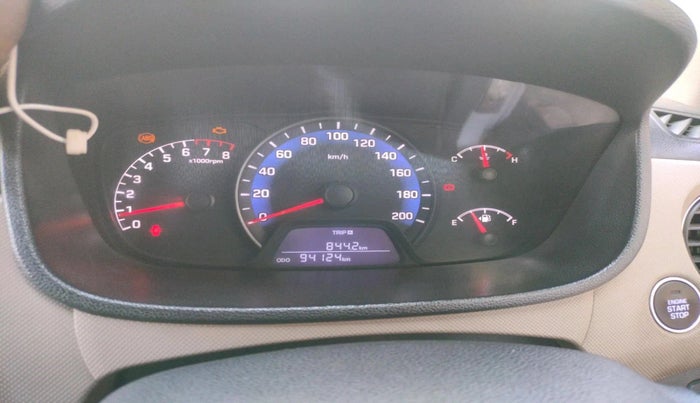 2014 Hyundai Xcent SX 1.2 (O), CNG, Manual, 94,124 km, interior