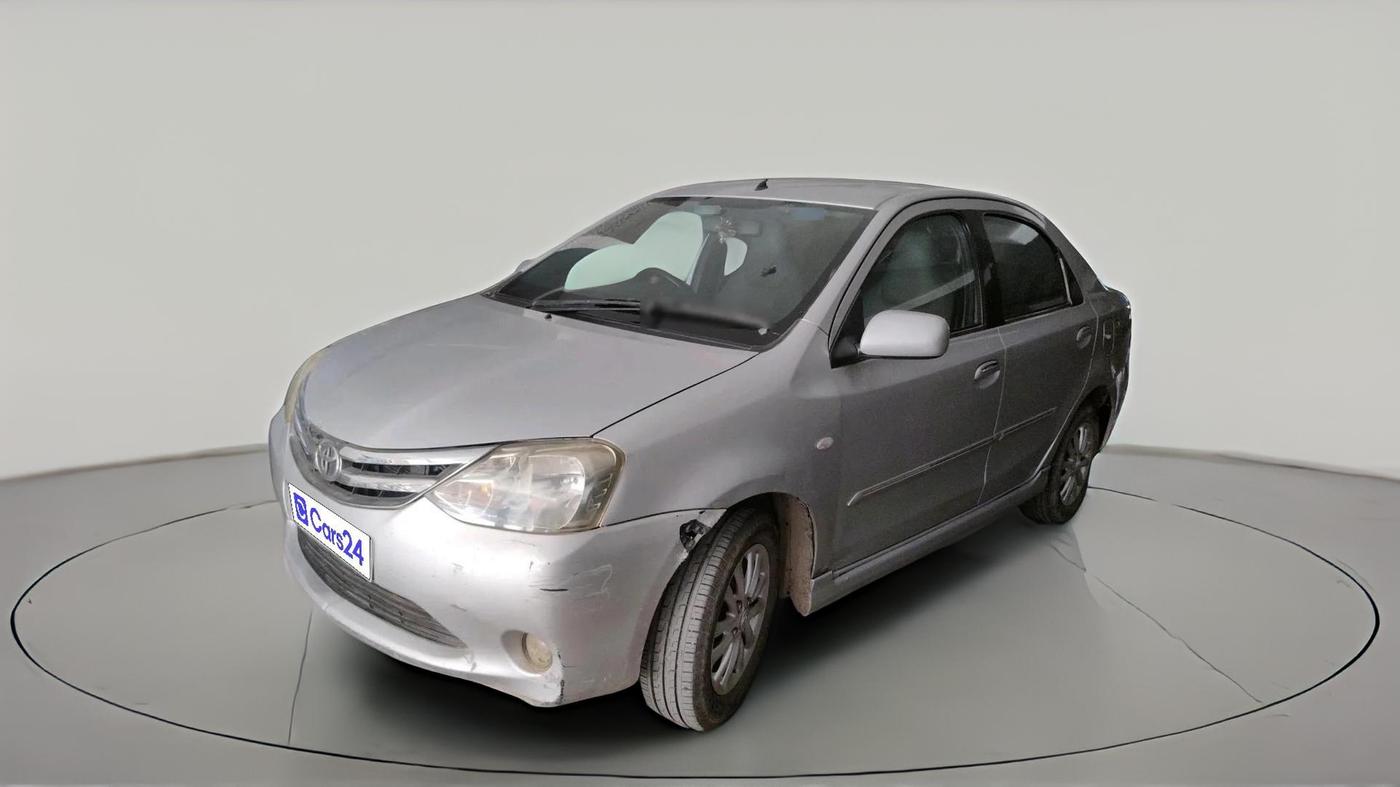 2011 Toyota Etios VX, Petrol, Manual, 1,38,574 km, exterior