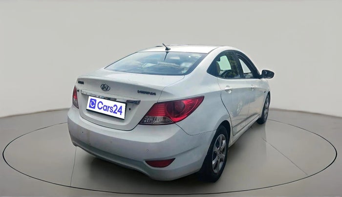 2012 Hyundai Verna FLUIDIC 1.6 VTVT EX, Petrol, Manual, 93,165 km, exterior