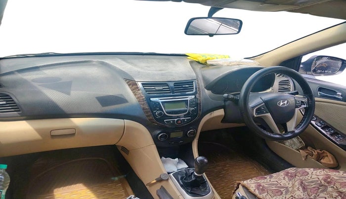 2012 Hyundai Verna FLUIDIC 1.6 VTVT EX, Petrol, Manual, 93,165 km, interior