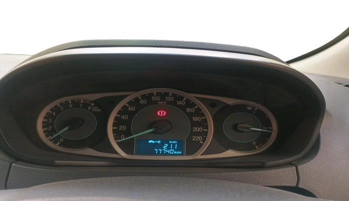 2017 Ford Figo Aspire TITANIUM 1.2 PETROL, Petrol, Manual, 77,740 km, interior