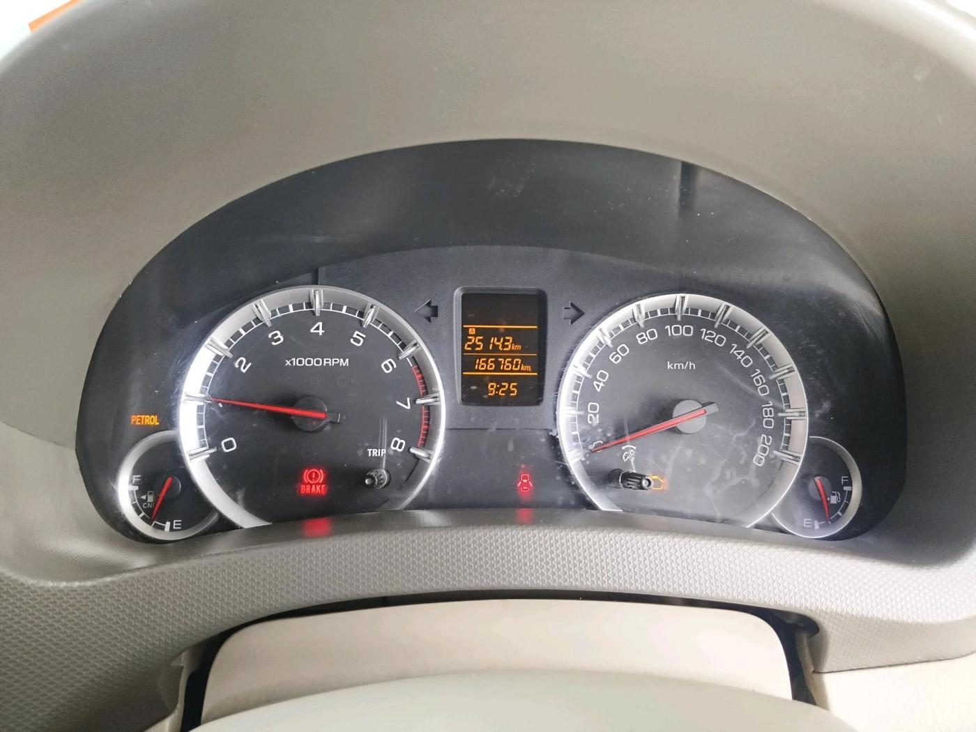 2014 Maruti Ertiga VXI CNG, CNG, Manual, 1,66,760 km, interior