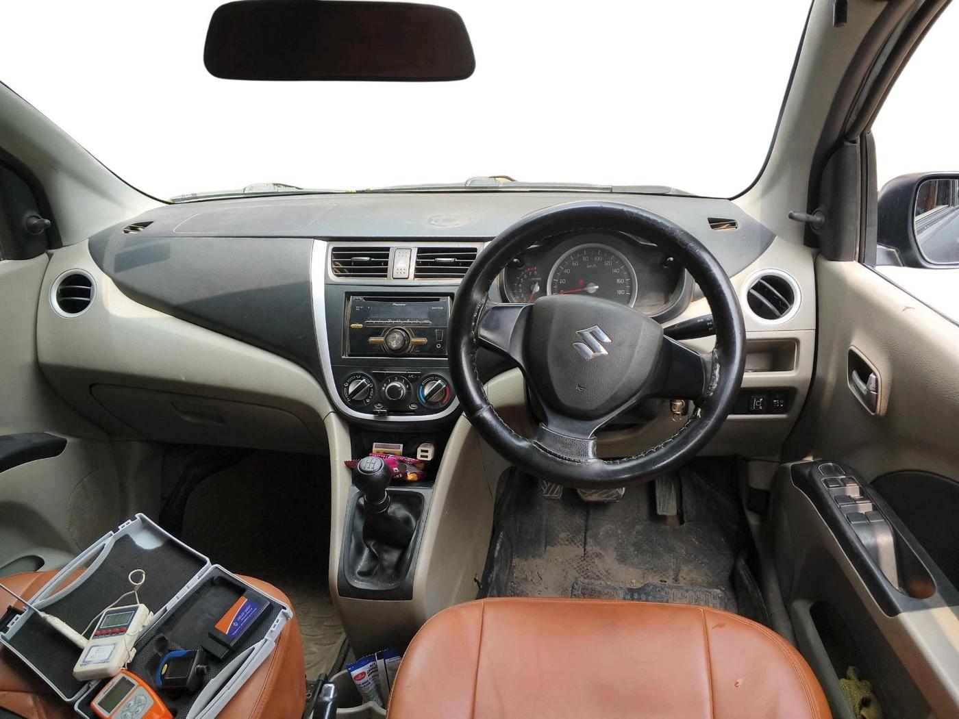 2014 Maruti Celerio VXI, CNG, Manual, 91,180 km, interior