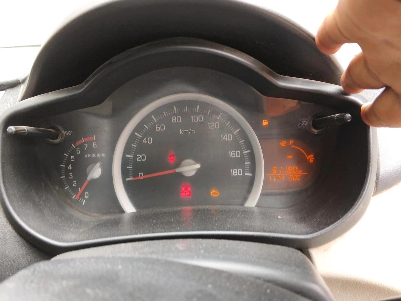 2014 Maruti Celerio VXI, CNG, Manual, 91,180 km, interior