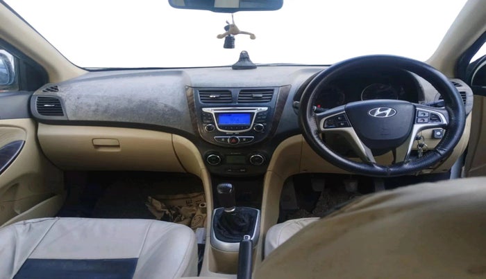 2012 Hyundai Verna FLUIDIC 1.6 VTVT EX, CNG, Manual, 91,119 km, interior