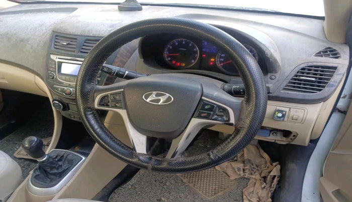 2012 Hyundai Verna FLUIDIC 1.6 VTVT EX, CNG, Manual, 91,119 km, interior