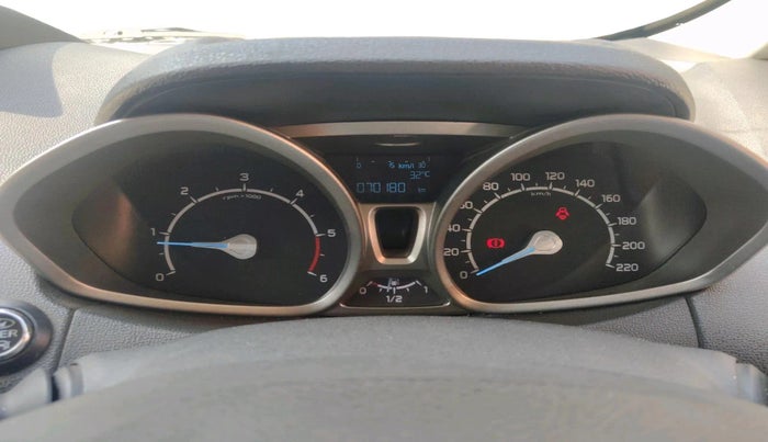 2017 Ford Ecosport TITANIUM 1.5L DIESEL, Diesel, Manual, 70,180 km, interior