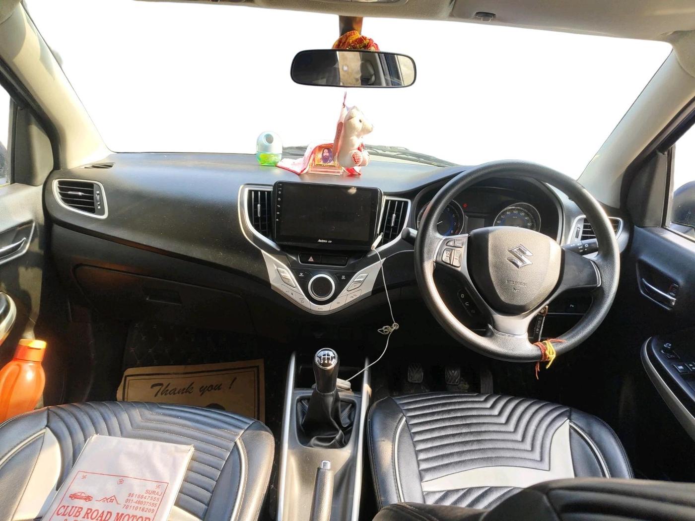 2018 Maruti Baleno DELTA PETROL 1.2, Petrol, Manual, 58,527 km, interior