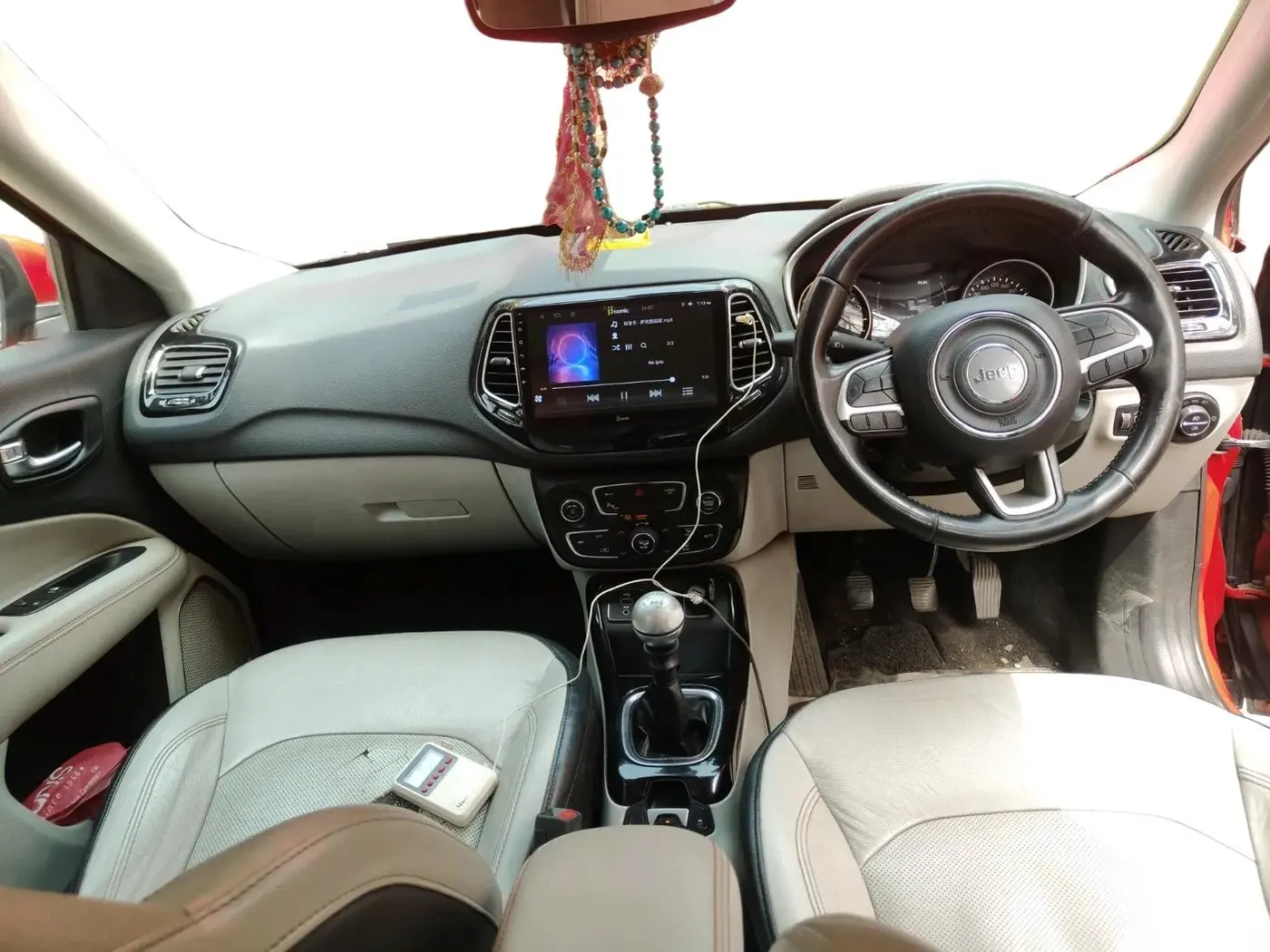 2018 Jeep Compass LIMITED 2.0 DIESEL, Diesel, Manual, 1,35,568 km, interior