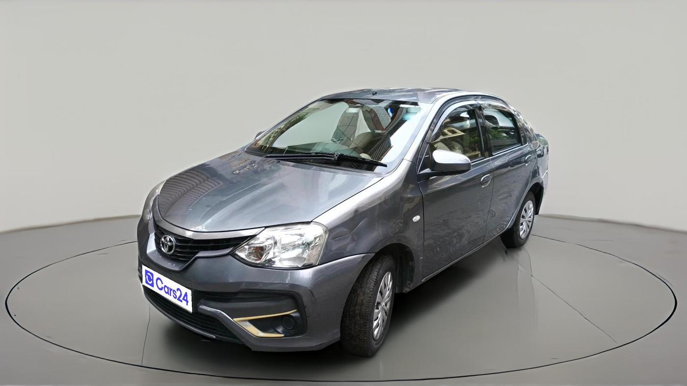 2017 Toyota Etios G, Petrol, Manual, 56,377 km, exterior