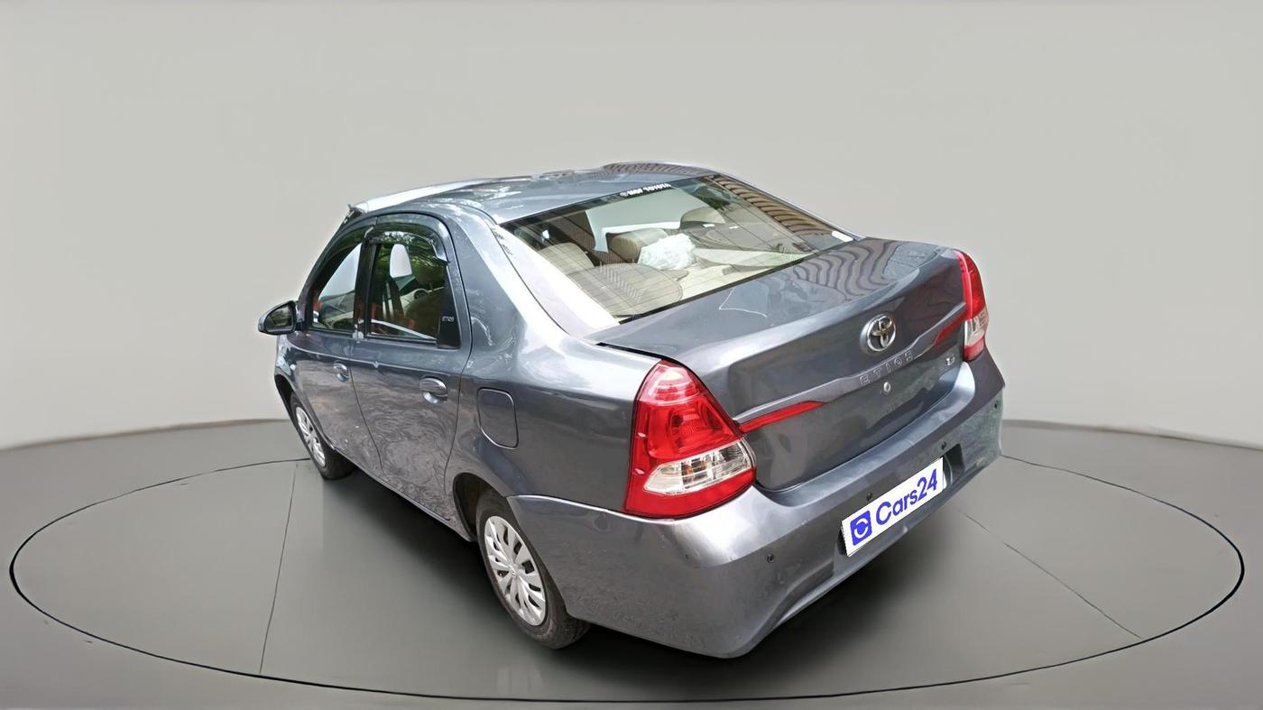 2017 Toyota Etios G, Petrol, Manual, 56,377 km, exterior