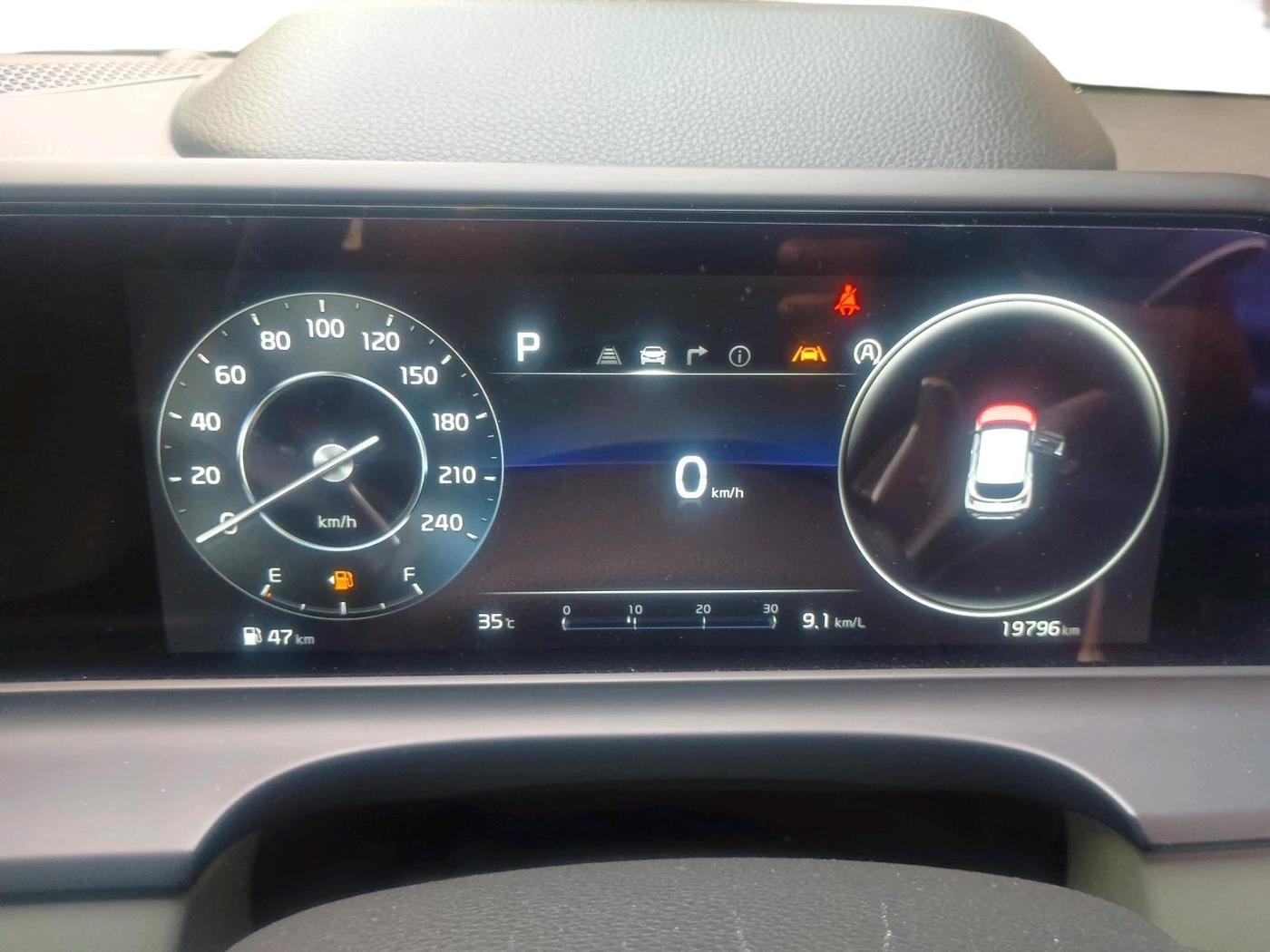 2024 KIA SELTOS  X LINE 1.5 TURBO PETROL DCT, Petrol, Automatic, 19,796 km, interior