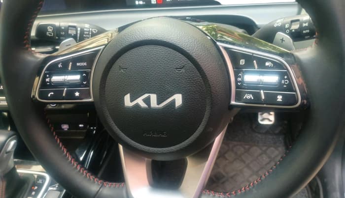 2024 KIA SELTOS  X LINE 1.5 TURBO PETROL DCT, Petrol, Automatic, 19,796 km, interior
