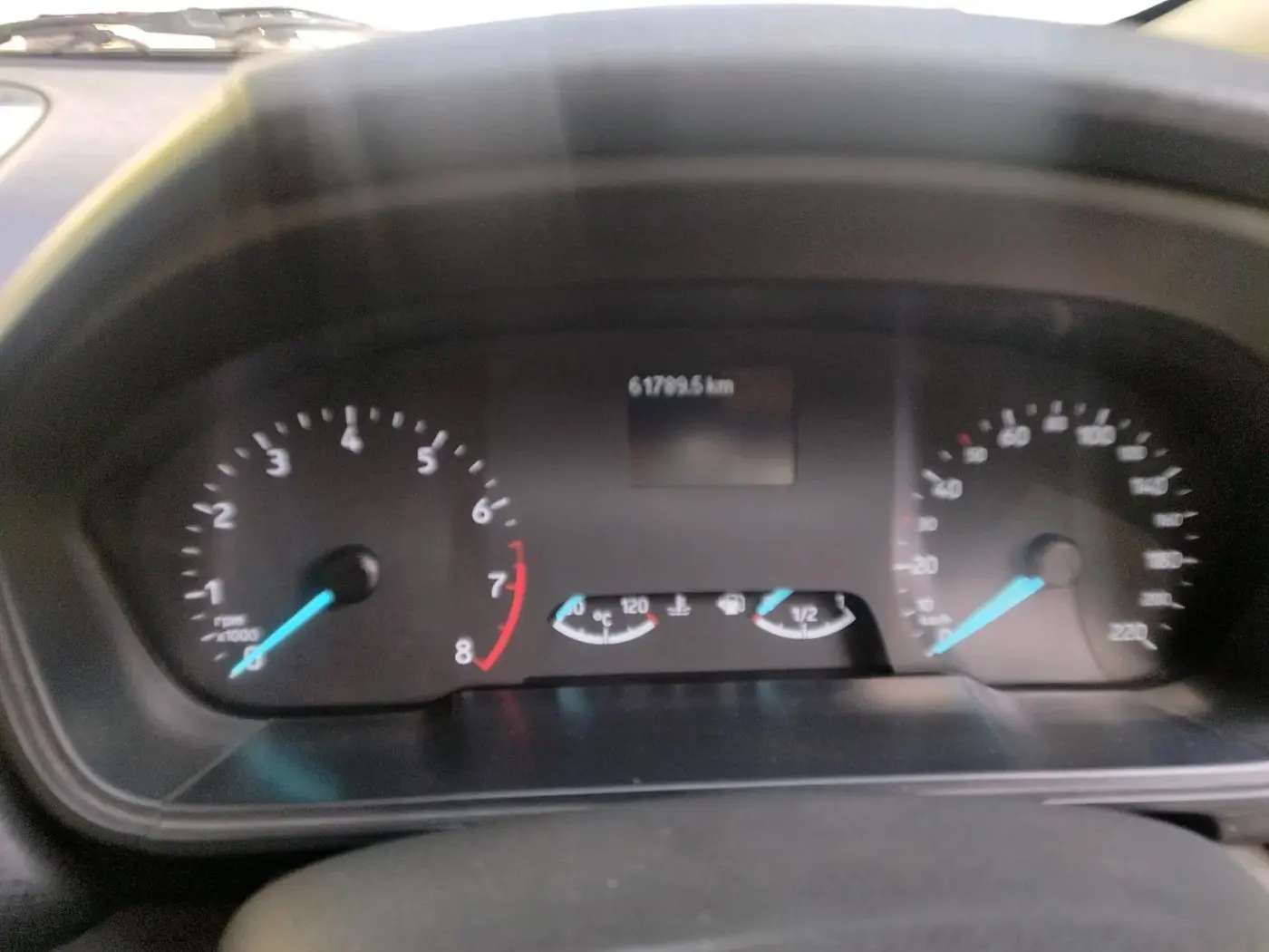 2018 Ford Ecosport TREND + 1.5L PETROL AT, Petrol, Automatic, 61,789 km, interior