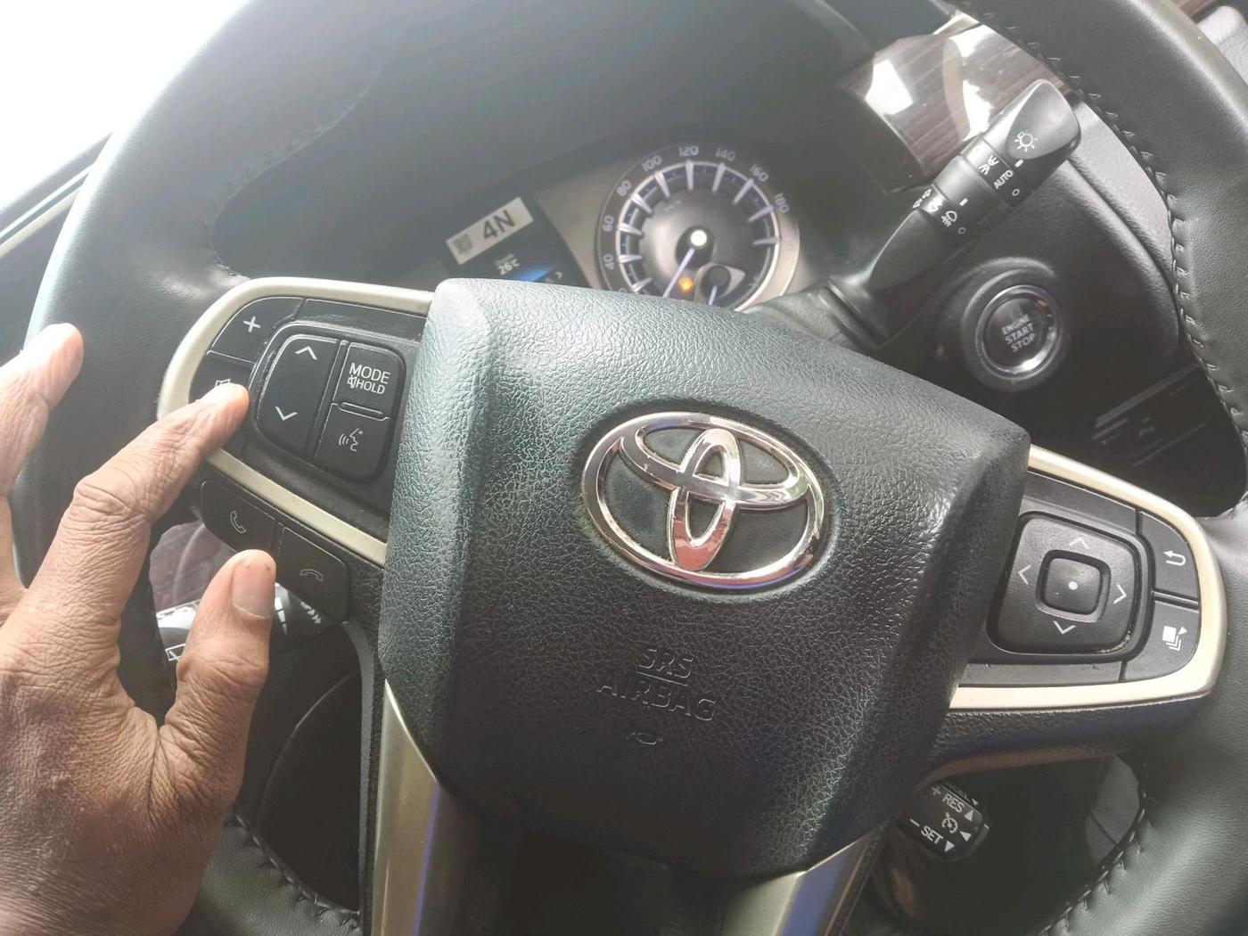 2018 Toyota Innova Crysta 2.4 VX 7 STR, Diesel, Manual, 1,22,403 km, interior