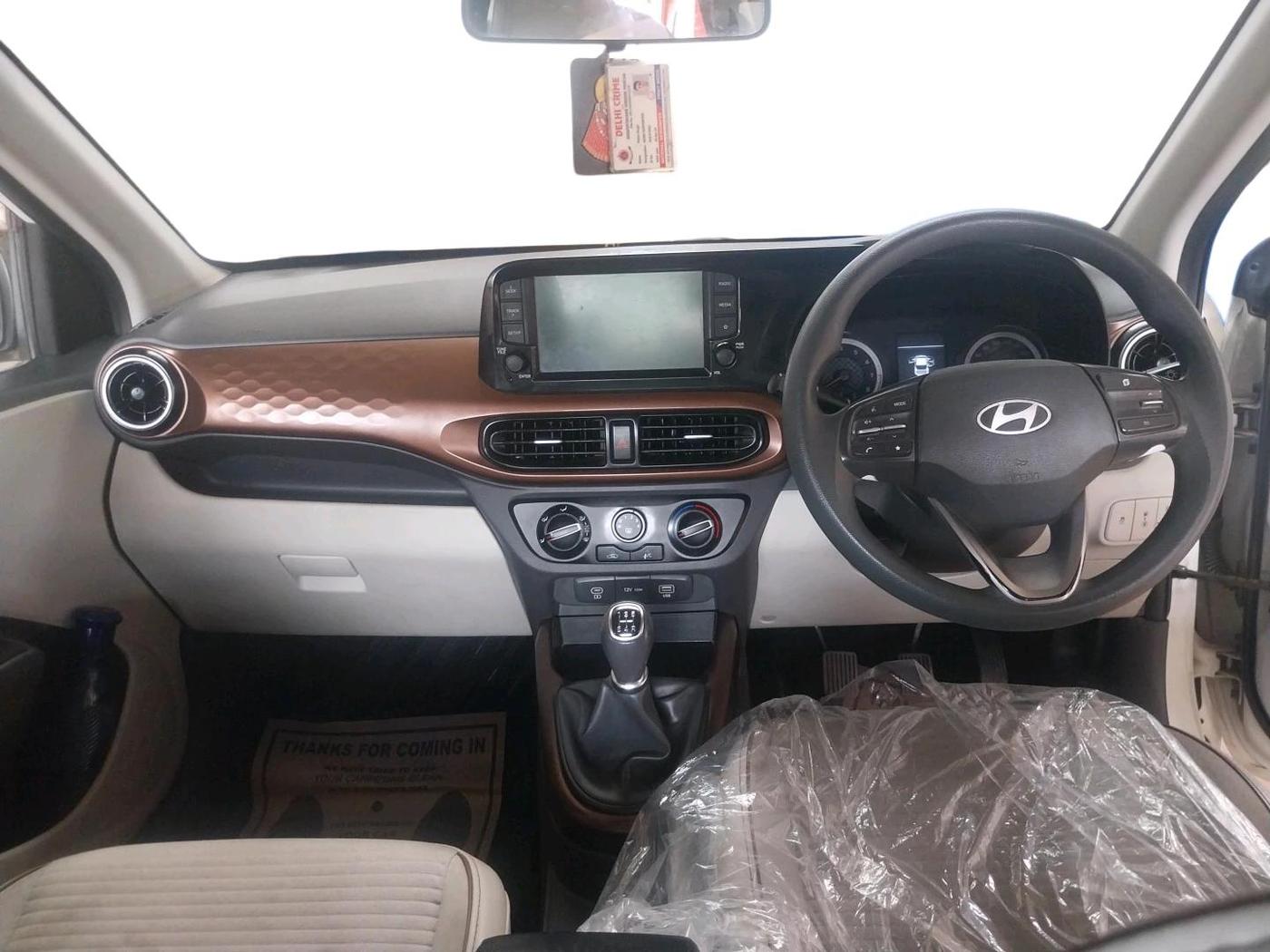2023 Hyundai AURA SX 1.2 CNG, CNG, Manual, 51,944 km, interior