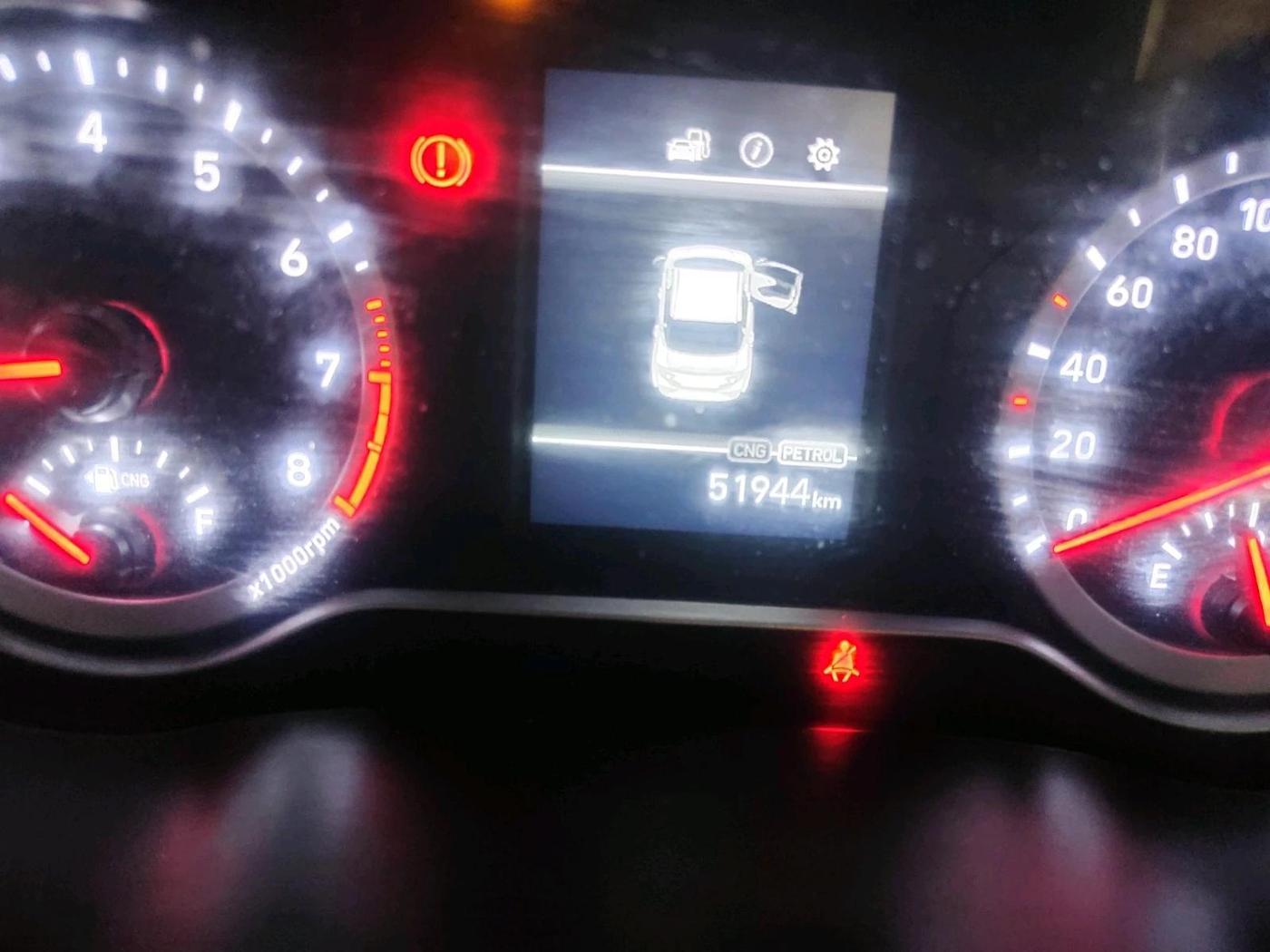 2023 Hyundai AURA SX 1.2 CNG, CNG, Manual, 51,944 km, interior
