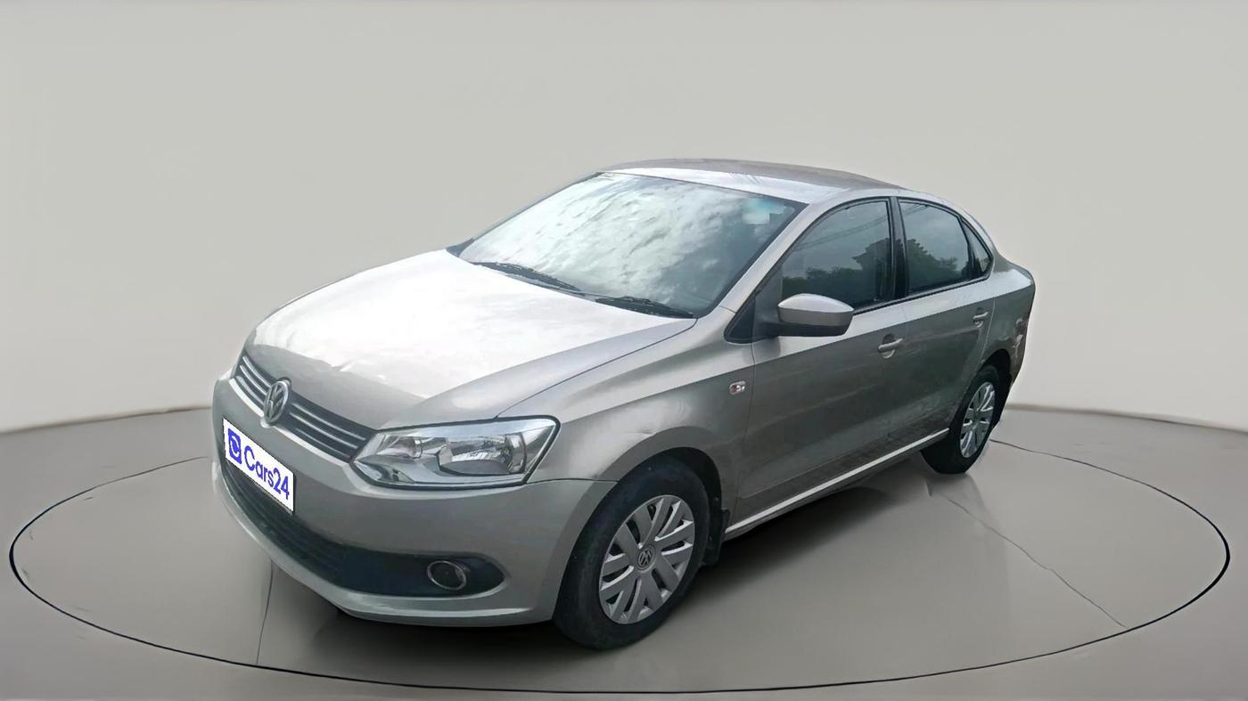 2013 Volkswagen Vento COMFORTLINE 1.6, Petrol, Manual, 89,638 km, exterior