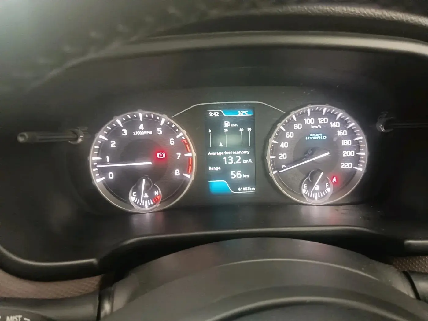 2022 Maruti BREZZA ZXI + SMART HYBRID, Petrol, Manual, 61,062 km, interior