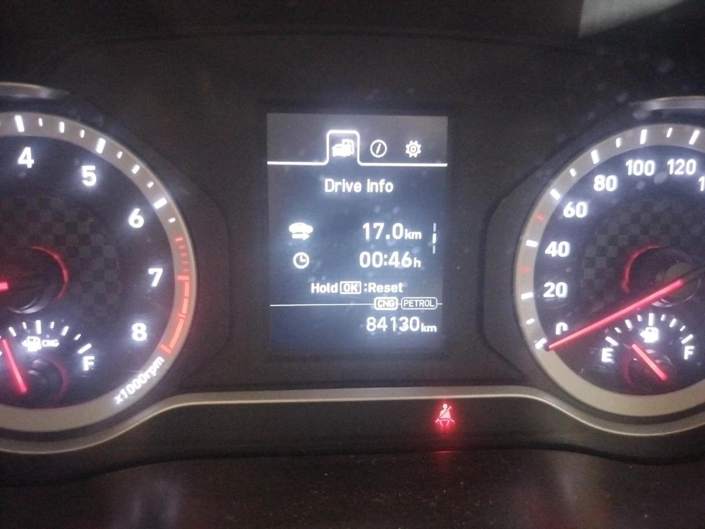 2023 Hyundai AURA SX 1.2 CNG, CNG, Manual, 84,130 km, interior