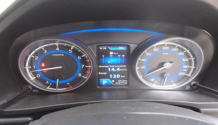 2021 Maruti Baleno ZETA CVT PETROL 1.2, Petrol, Automatic, 42,677 km, interior