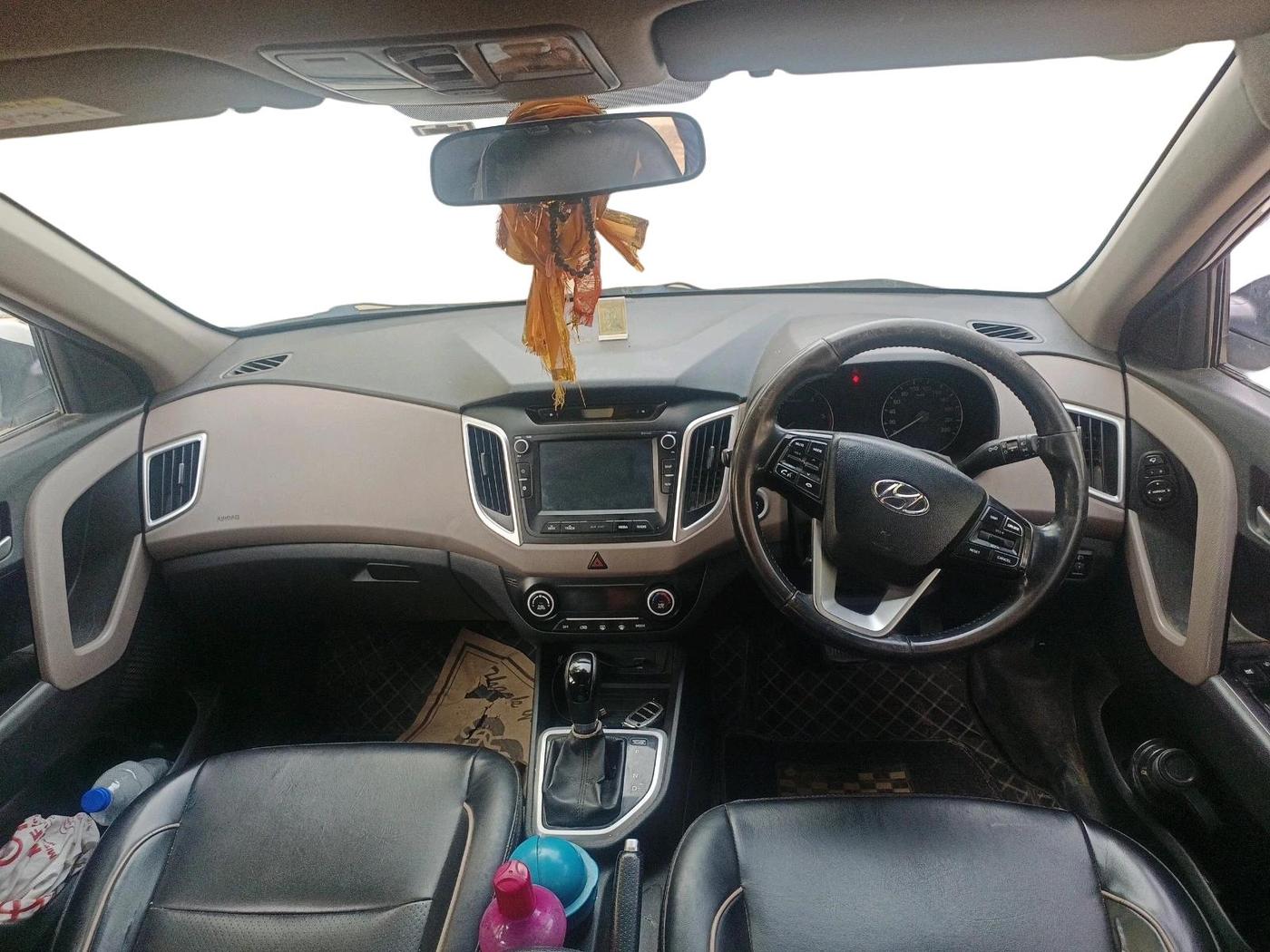2019 Hyundai Creta SX AT 1.6 DIESEL, Diesel, Automatic, 1,09,988 km, interior