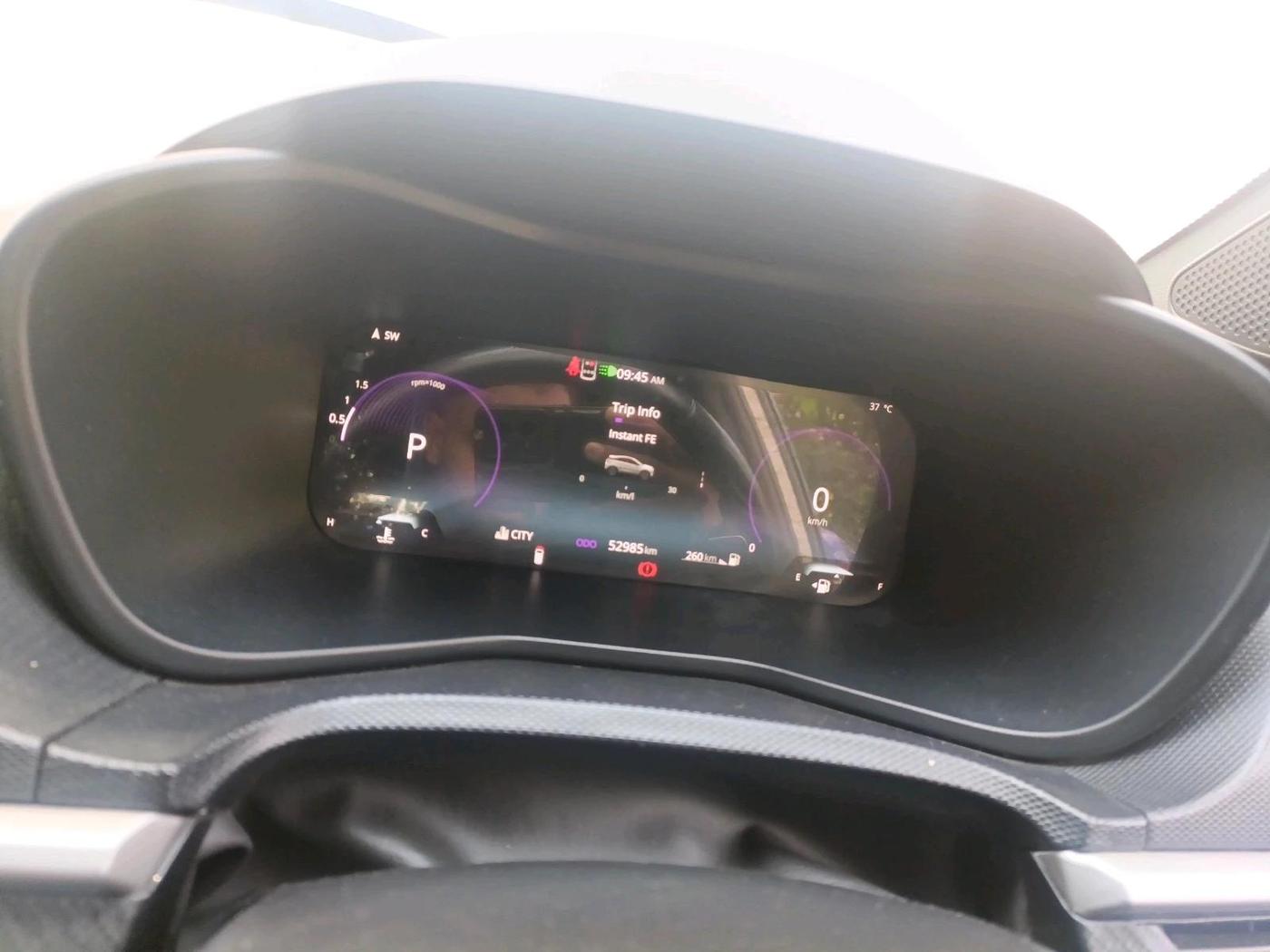 2023 Tata NEXON FEARLESS + SUNROOF DCA DUAL TONE 1.2 PETROL, Petrol, Automatic, 52,985 km, interior