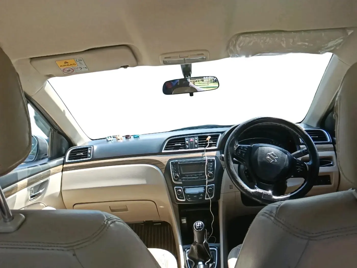 2018 Maruti Ciaz DELTA 1.5 SHVS MT PETROL, Petrol, Manual, 1,39,295 km, interior