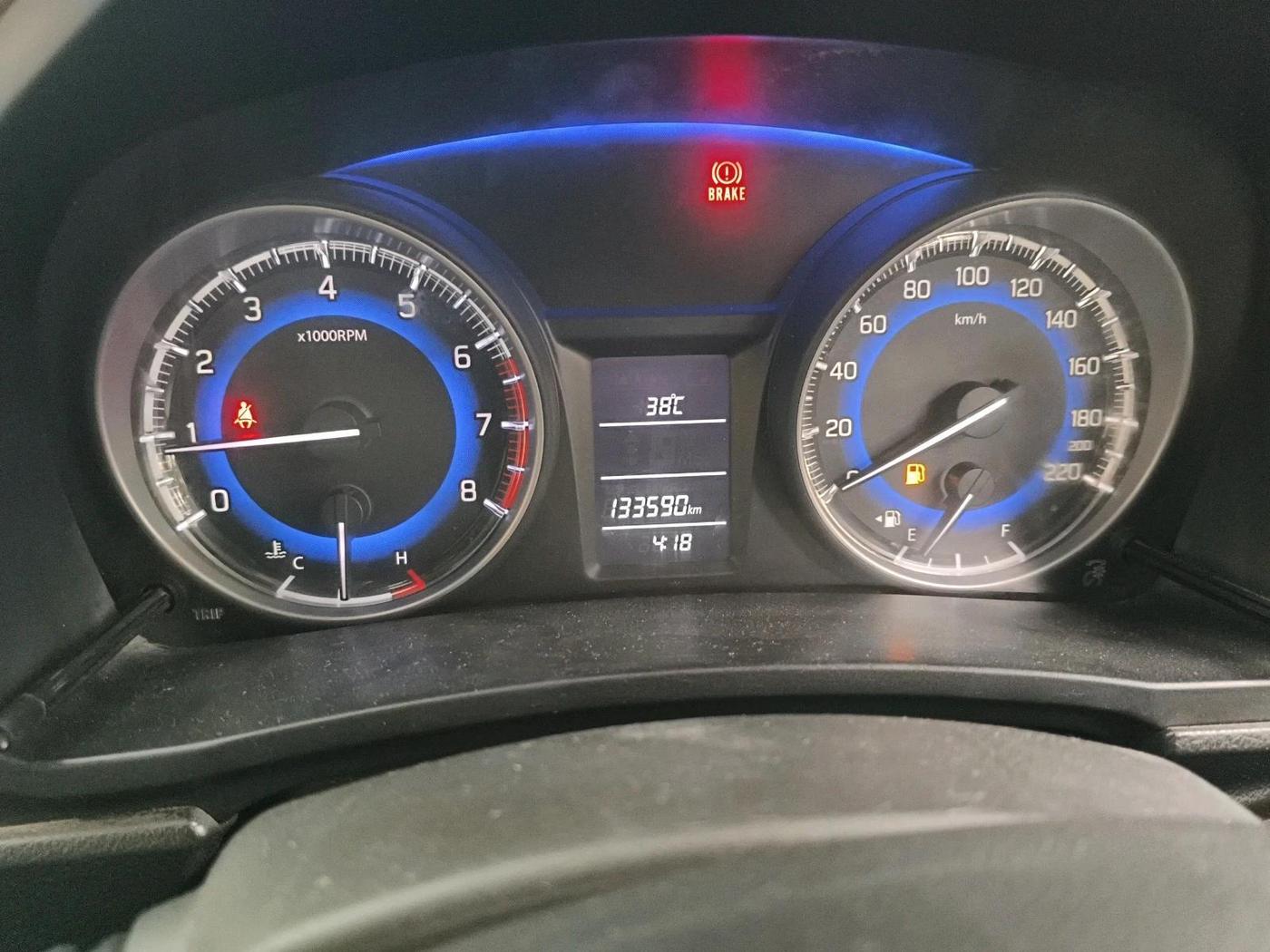 2016 Maruti Baleno DELTA PETROL 1.2, Petrol, Manual, 1,33,590 km, interior