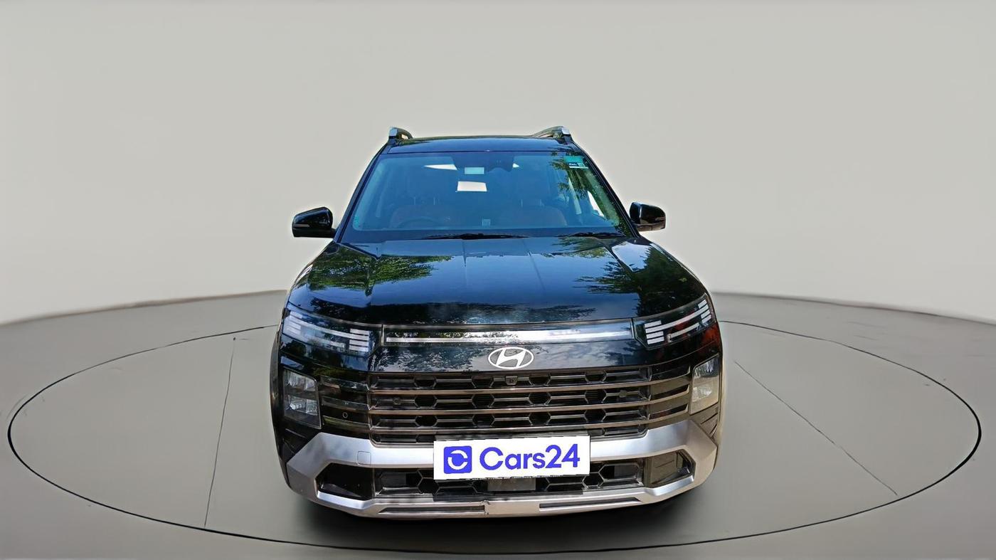 2024 Hyundai ALCAZAR Platinum 6 STR 1.5 Turbo GDi Petrol DCT, Petrol, Automatic, 5,434 km, exterior