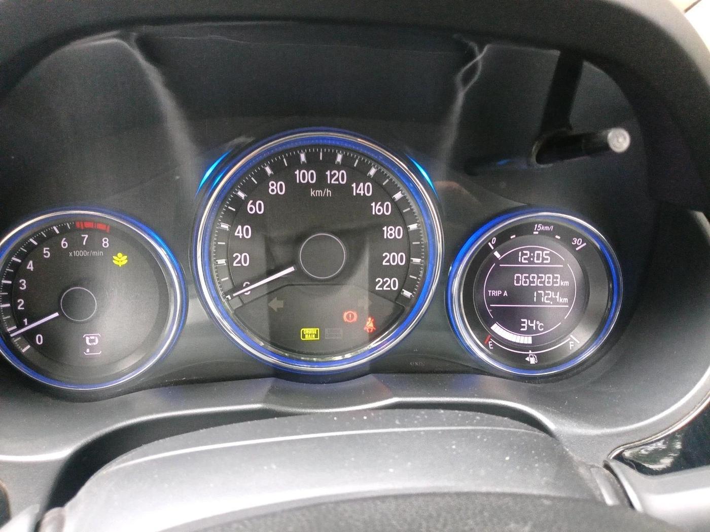 2016 Honda City 1.5L I-VTEC SV CVT, Petrol, Automatic, 69,283 km, interior