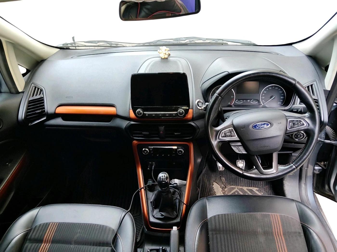 2019 Ford Ecosport TITANIUM 1.5L SPORTS(SUNROOF) DIESEL, Diesel, Manual, 1,39,499 km, interior