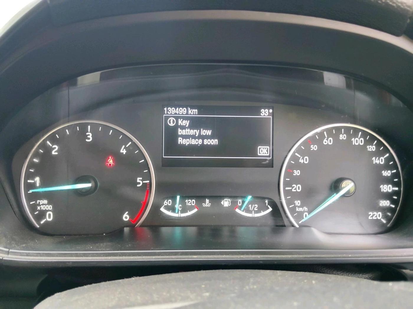 2019 Ford Ecosport TITANIUM 1.5L SPORTS(SUNROOF) DIESEL, Diesel, Manual, 1,39,499 km, interior
