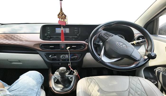 2021 Hyundai AURA S 1.2 CNG, CNG, Manual, 1,21,698 km, interior