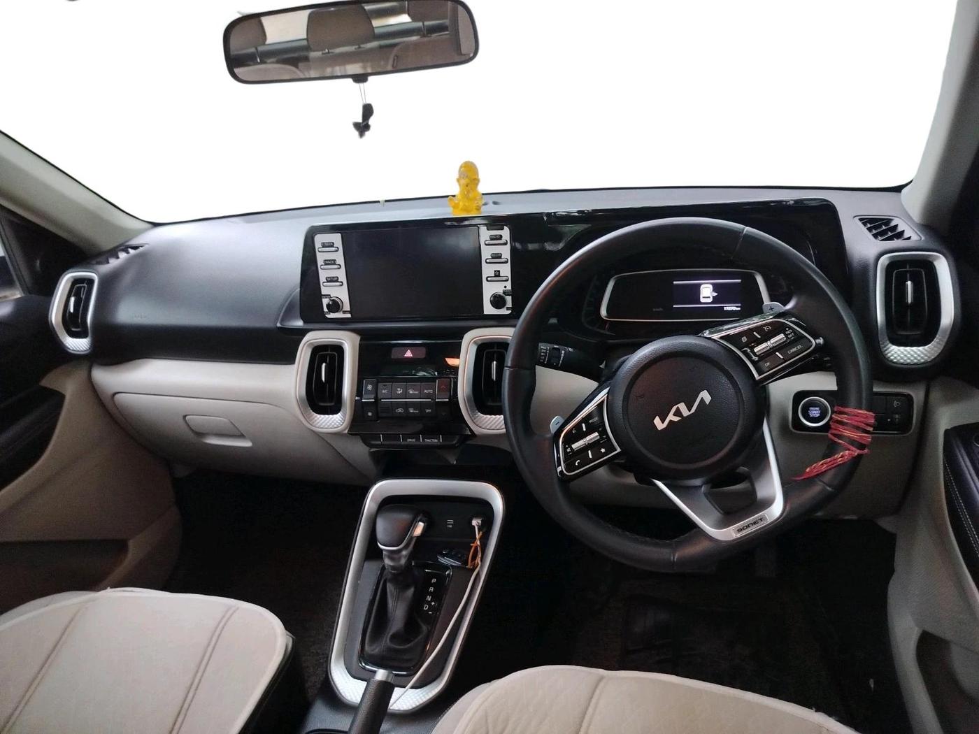 2023 KIA SONET HTX 1.0 DCT, Petrol, Automatic, 17,270 km, interior