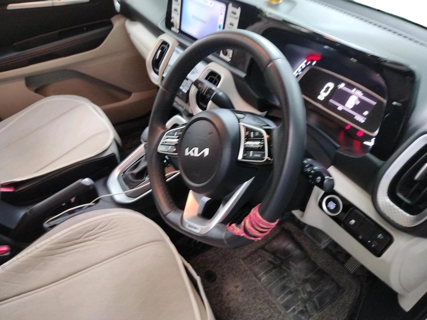 2023 KIA SONET HTX 1.0 DCT, Petrol, Automatic, 17,270 km, interior