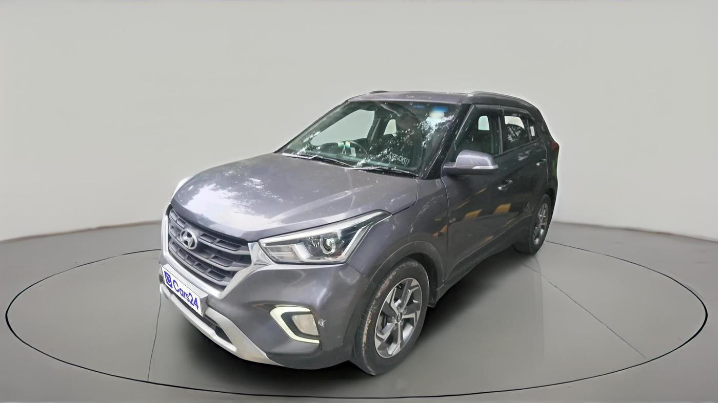 2018 Hyundai Creta SX AT 1.6 PETROL, Petrol, Automatic, 1,20,284 km, exterior