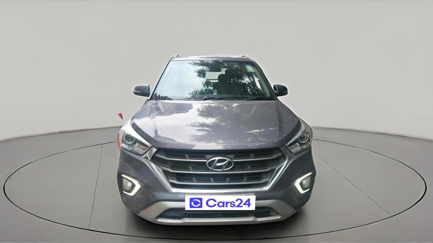 2018 Hyundai Creta SX AT 1.6 PETROL, Petrol, Automatic, 1,20,284 km, exterior