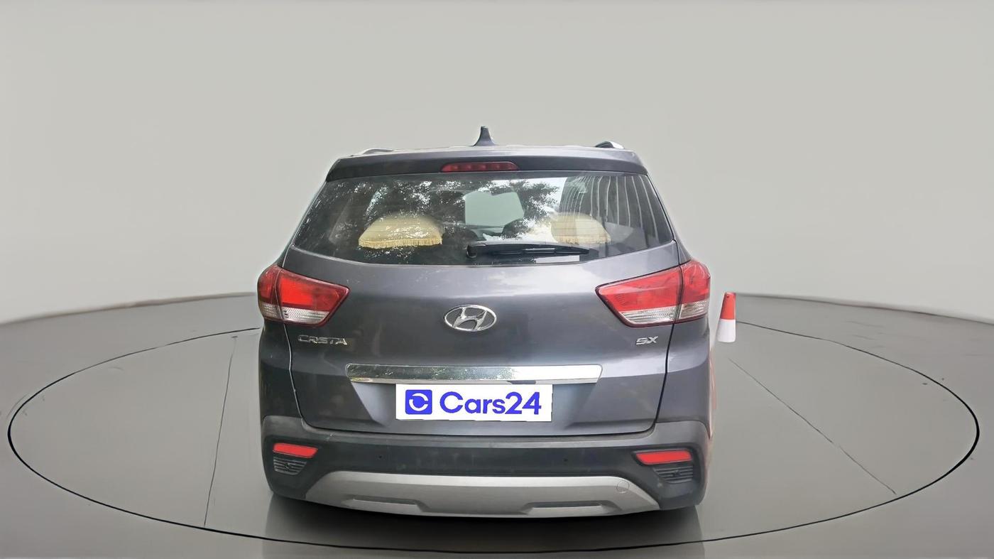 2018 Hyundai Creta SX AT 1.6 PETROL, Petrol, Automatic, 1,20,284 km, exterior