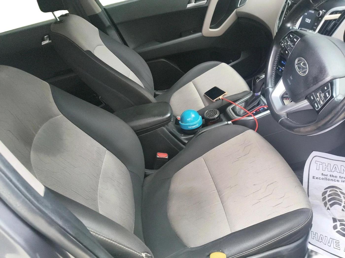2018 Hyundai Creta SX AT 1.6 PETROL, Petrol, Automatic, 1,20,284 km, interior