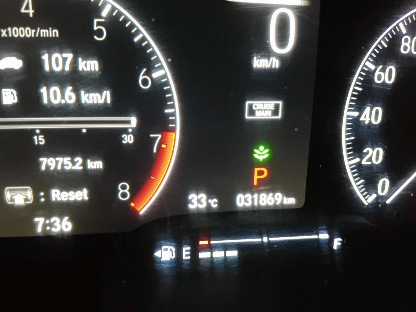2021 Honda City 1.5L I-VTEC ZX CVT, Petrol, Automatic, 31,869 km, interior
